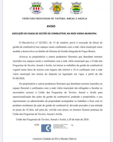 Trabalhos de gest&atilde;o de combust&iacute;vel vegetal