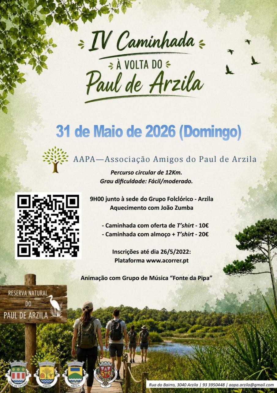 Caminhada Pa&uacute;l de Arzila 