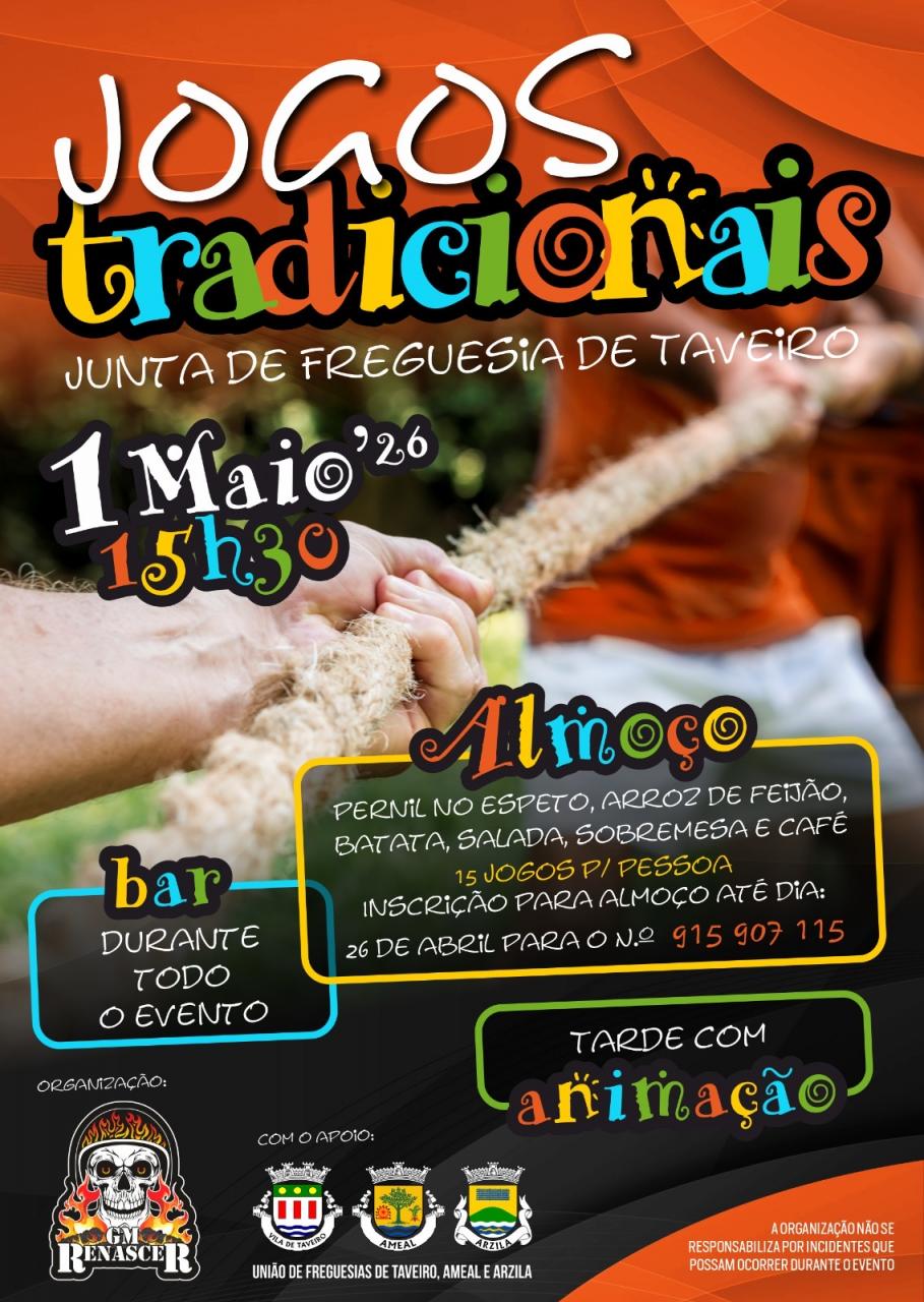 Almo&ccedil;o e Jogos tradicionais