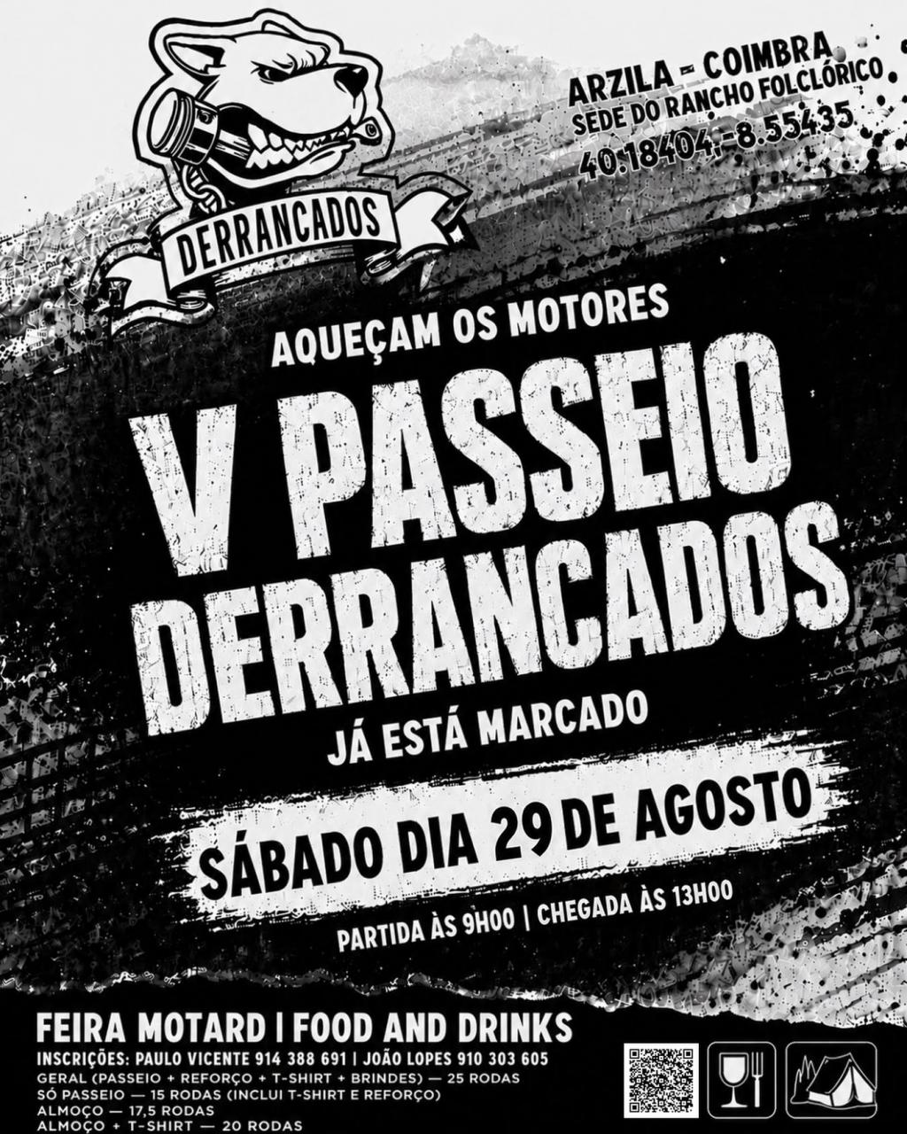 V PASSEIO MOTAS- DERRANCADOS